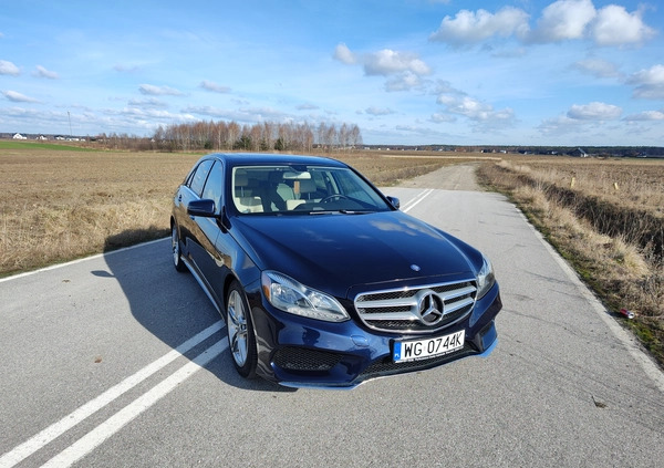 Mercedes-Benz Klasa E cena 90550 przebieg: 160000, rok produkcji 2014 z Szamocin małe 407